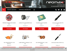 Tablet Screenshot of neomax.pl